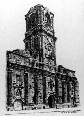 dibujos a lapiz: Iglesia de San Lorenzo