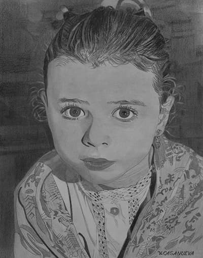 Retrato de niña
