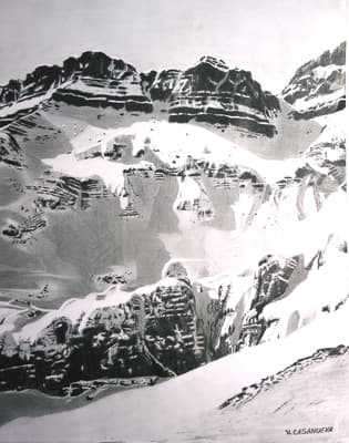 Paisaje nevado
