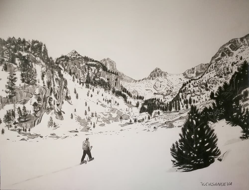 Montañas nevadas