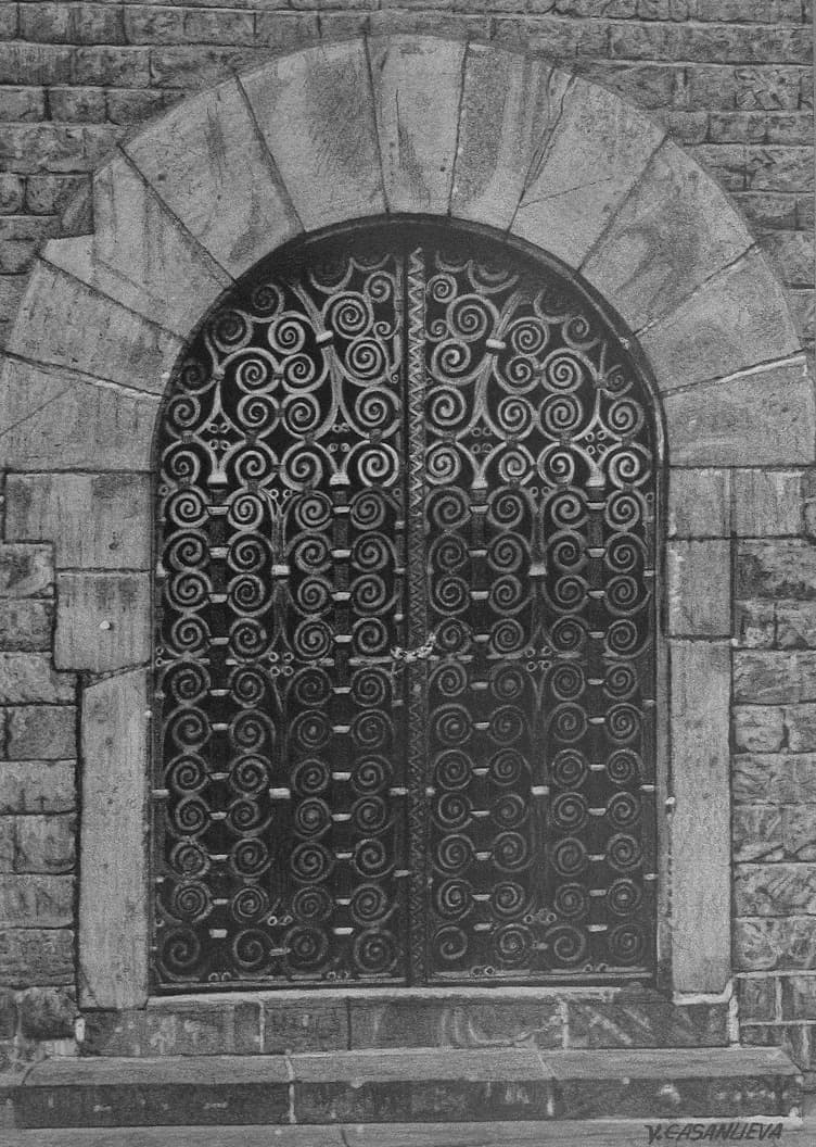 Puerta gótica
